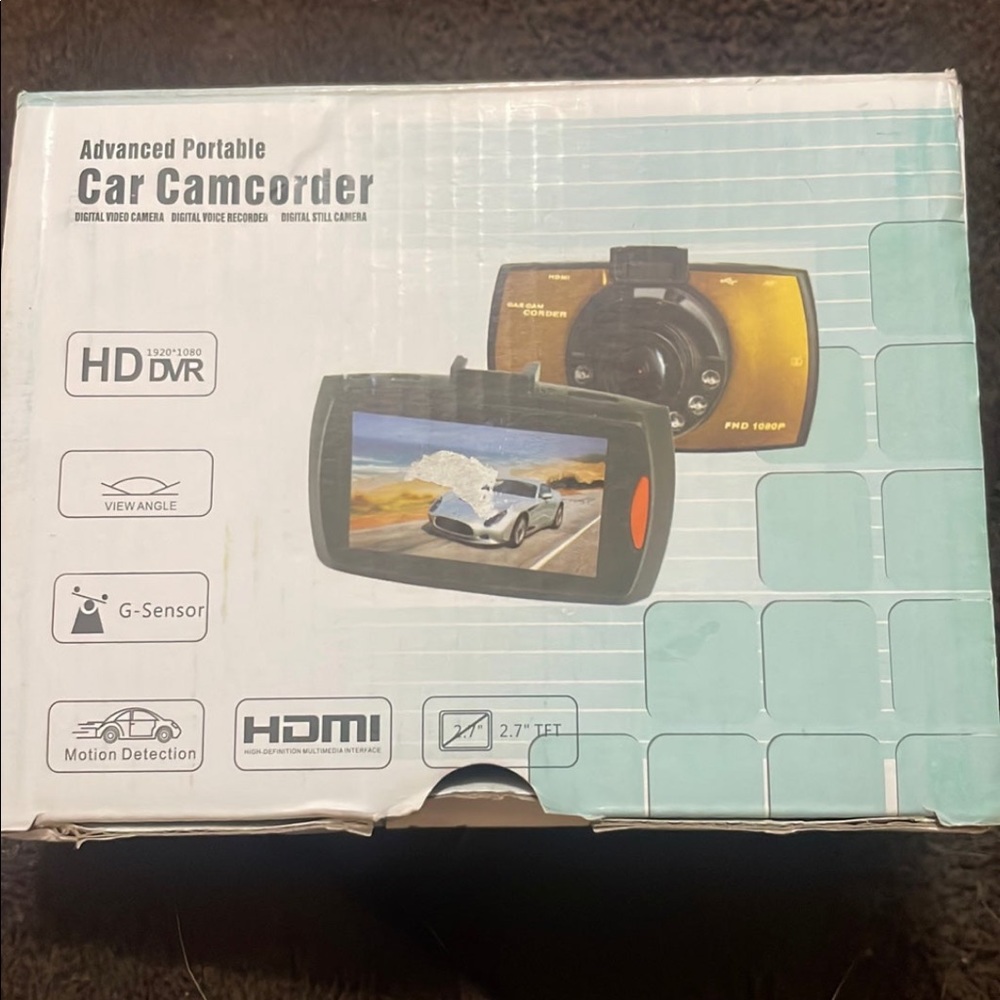 Advanced portable car camcorder